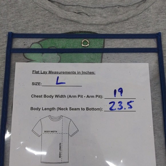 Disney Womens Large Mickey St. Patrick Gray Short Sleeve T-Shirt - Picture 3 of 6